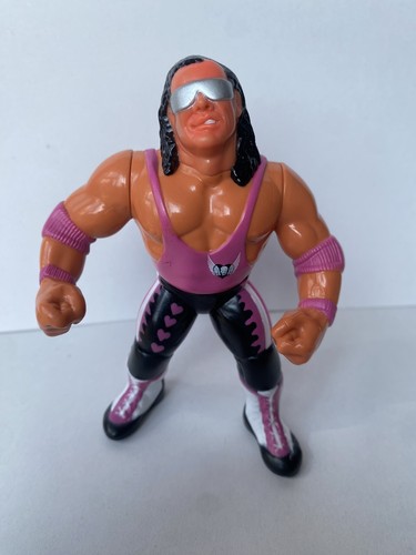 Hasbro WWF WWE Bret Hart Wrestling Action Figure S...