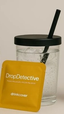Drink Cover AKTION 5 Stk. für 6  statt 9,95  K.O. Tropfen bzw. Pillen SCHUTZ