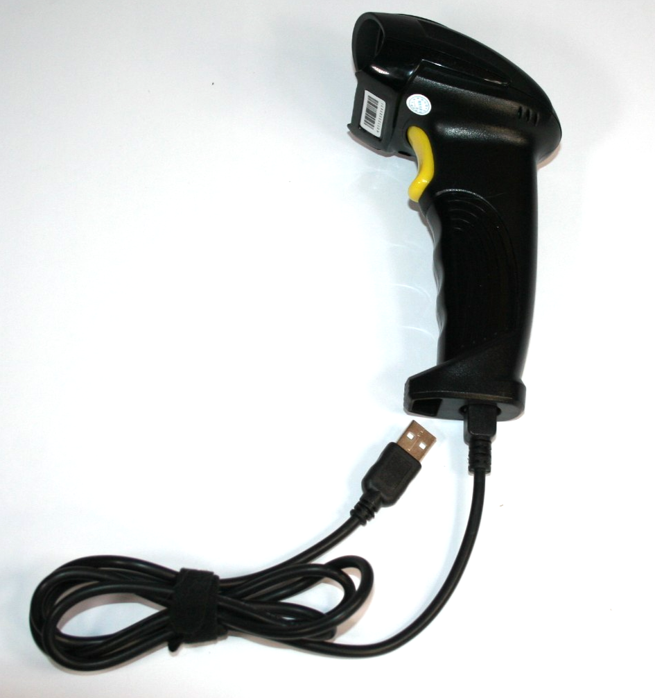 Bar Code Scanner Handheld USB Wired CCD Reader Screen Scanner, Tested ...