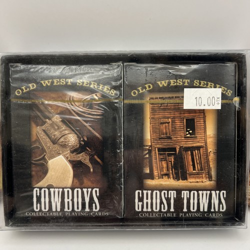 3 Packs Wild West Playing Cards Deck New Sealed GE3 - Picture 2 of 7