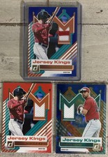 2025 Donruss Baseball Marcelo Mayer Jersey Kings Blue SP /25  + SP /99 Lot Of 3