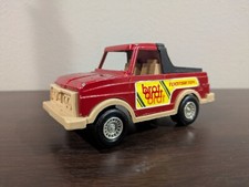 Vintage Tootsie Toy Subaru Brat Red Pickup Made In USA 4.5โ