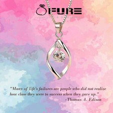 Fashion New Jewelry High Quality Crystal Zircon 925 Sterling Silver Jewelry Gift