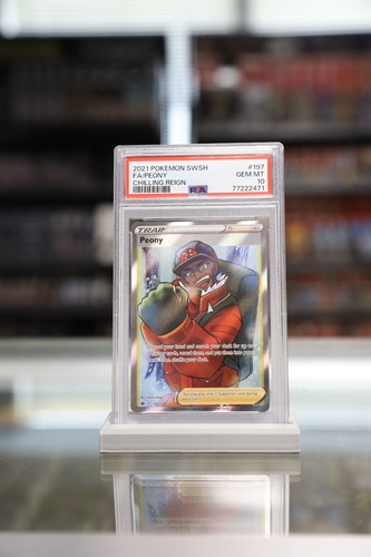 Peony graded PSA 10 for sale on eBay
