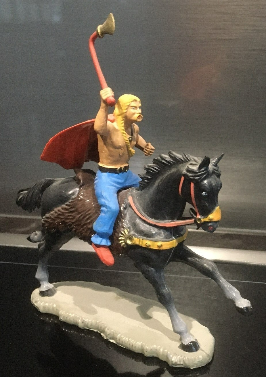 4 cavaliers STARLUX GAULOIS FIGURINES collection SOLDATS comme