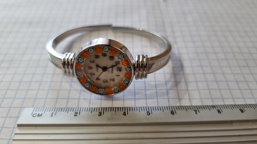 vintage murano clock Italy quartz - Picture 4 of 9