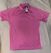 NEW Men's Under Armour Golf Polo Shirt Size Large Pink NWT