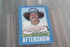 PHISH - Backstage Pass Unused - Oscar Gamble Blue  - FREE SHIPPING -