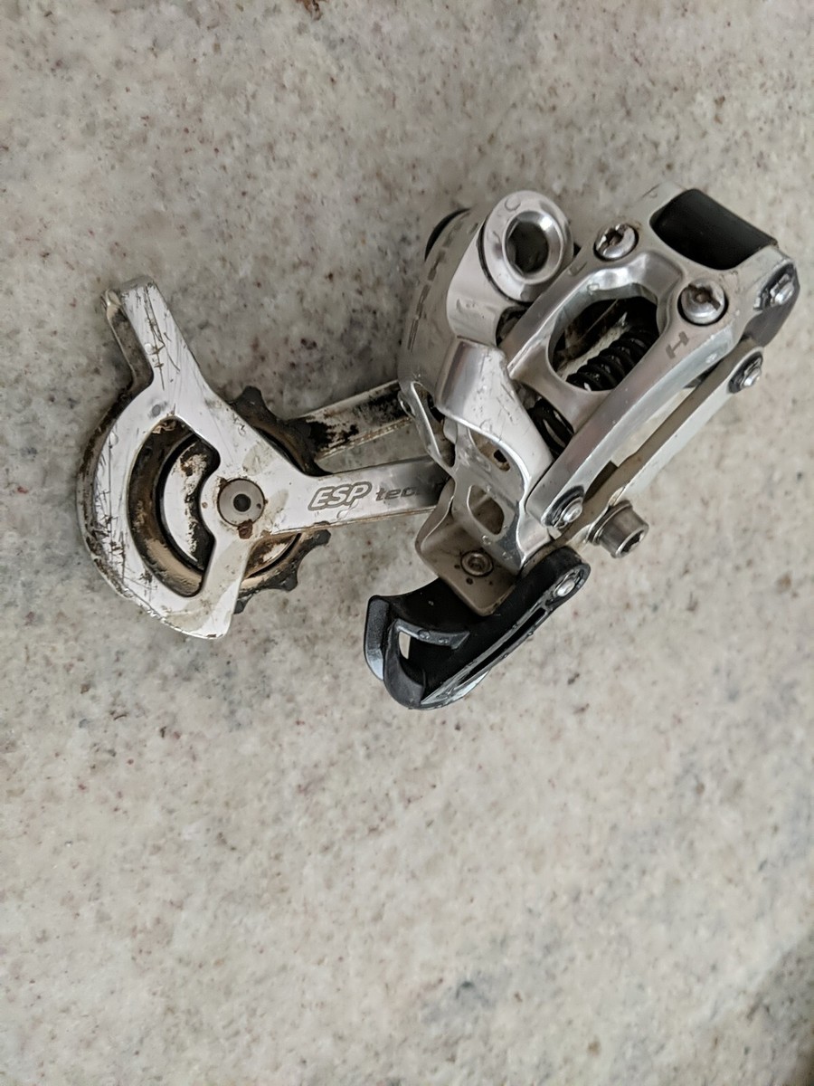 Dérailleur Arrière Sram X-O 9 Vitesses, Cage Longue - Occasion, état 8/10, Compatible VTT