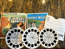 View-Master Disney's Mickey Mouse 3 reel packet/booklet B528