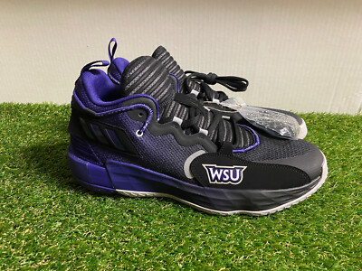 Adidas Dame 7 Weber State Sample WSU Mens Size 12.5 Basketball Shoes GX1684 NEW Adidas Dame 7 Weber State Sample WSU Mens Size 12.5  main image 3