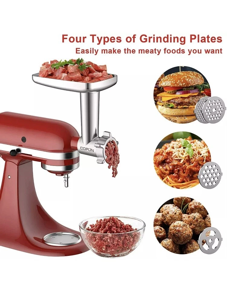 Accesorio para picadora de carne de alimentos para kitchenaid soporte batidora accesorios KitchenAid Foto 2 de 3