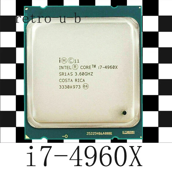 Intel Core i7-4960X Extreme SR1AS 3.6GHz Six Core LGA2011 CPU Processor - image 1 of 1