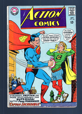 Action Comics #354 - Curt Swan, George Klein Cover Art. (4.0/4.5) 1967