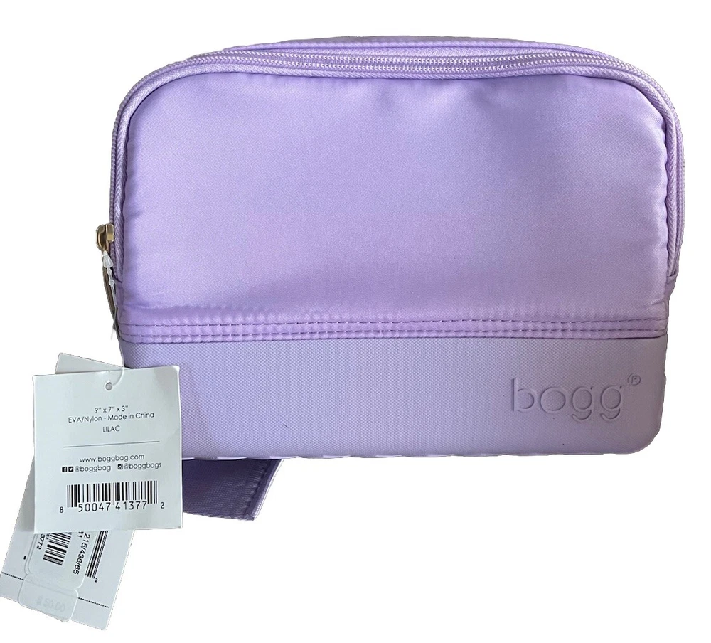 BOGG BELT BAG LILAC Official  9 x 7 x 3  SLING CROSSBODY OR BELT IT  NWT 💚
