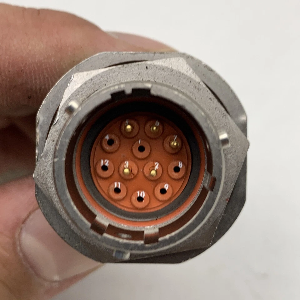 TRW M83723/74R12126 Circular MIL Spec Connector 12-Position/Pin - Image 2 of 4