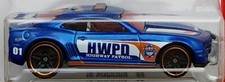 Hot Wheels 2016 HW Rescue '10 Camaro SS Blue Police Car 1:64 DHX71