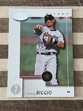 2002 Leaf Certified Baseball Craig Biggio Card #100