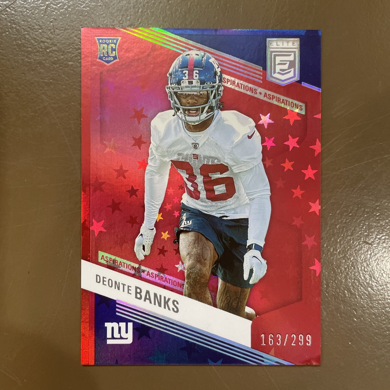 2023 Donruss Elite Aspirations Stars #129 Deonte Banks RC /299