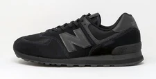[ML574EVE] New Balance Men's 574 Core Classic Shoes Sneakers - Black/Black