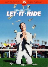 LET IT RIDE (DVD, 1989) - PREVIOUSLY VIEWED DVD