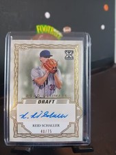 2020 Leaf Ultimate #BA-RS1 Reid Schaller Gold #/75