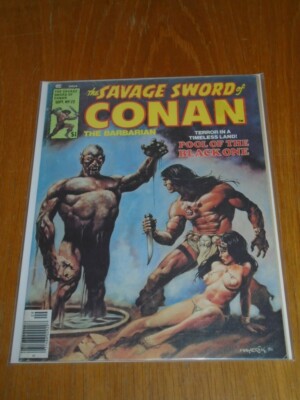 SAVAGE SWORD OF CONAN #22 CURTIS / MARVEL US MAGAZINE SEPTEMBER 1977 --