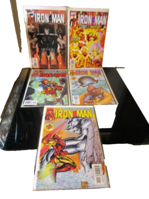 The Invincible Iron Man #20 -24 LOT 1999 Marvel 