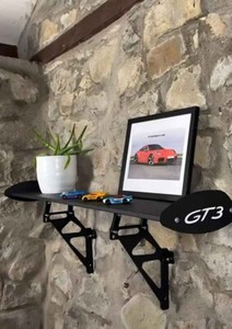 Étagère Murale Style GT3 RS - Inspirée Porsche - 101,6x20,3cm - Pour Garage, Bureau Ou Salle De Jeu