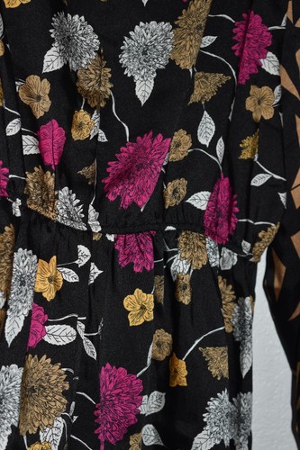Top Lane Bryant 3X tunica leggera floreale stampa geo scollo a V lunga slv tg 24 NUOVO - Foto 20 di 20