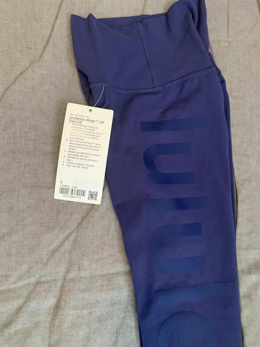 NWT Lululemon Align HR Pant 25