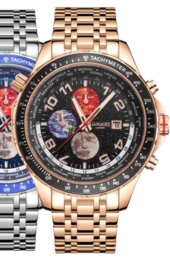 Gamages of London Limited edition Astronomer Automatic watch RRP