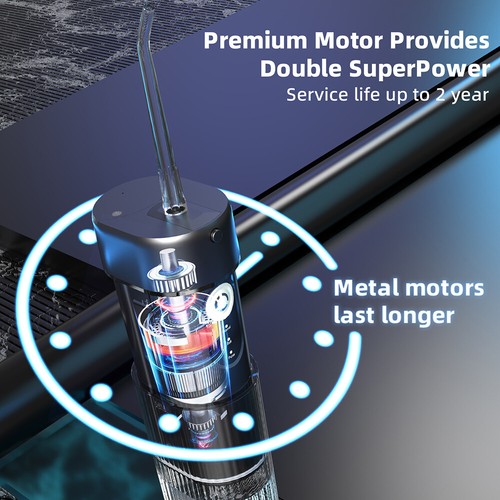 Munddusche Testsieger 2025, Munddusche Reise Kabellos, Zahndusche Water Flosser. - Bild 14 von 16