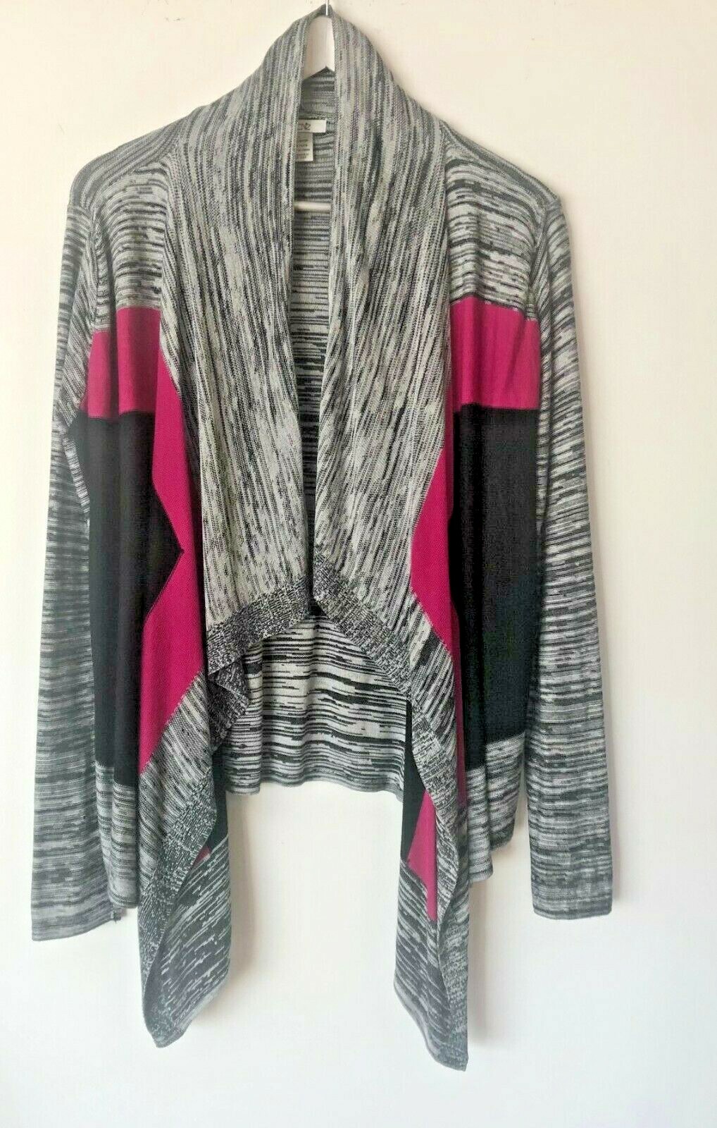 Cache Women’s Lightweight Knit Cardigan Size L Color … Gem
