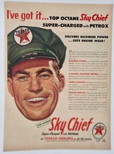 Original 1954 Texaco Ad: Sky Chief Series, I've got it...