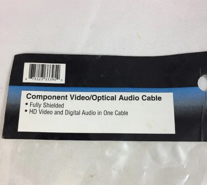 NEW NXG RCA Stereo Video Optical Audio File Cable HD NEW NXG RCA Stereo Video Optical Audio File Cable HD