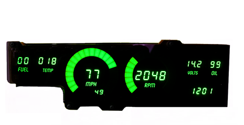 1978-1988 Monte Carlo Digital Dash Panel Blue LED Gauges DP9002B Made In The USA - Foto 9