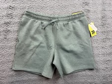 All in Motion Boys XL 14 Green Mesh Spacer Athletic Shorts Elastic Waist Pockets