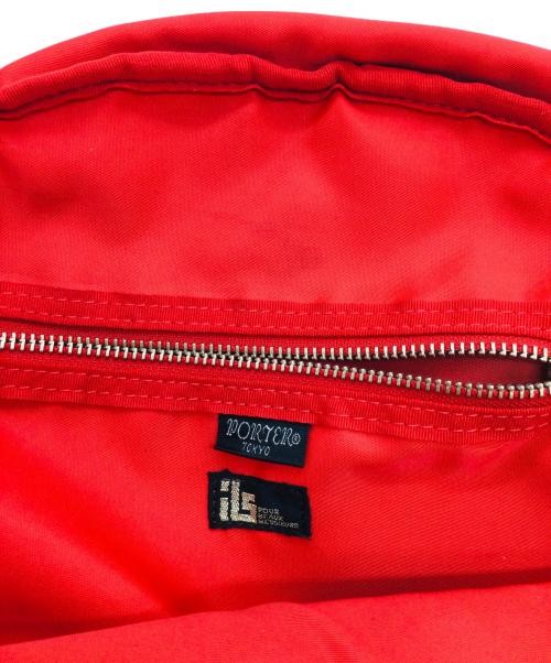 PORTER      × ILS              Backpack Black× Red - image 10