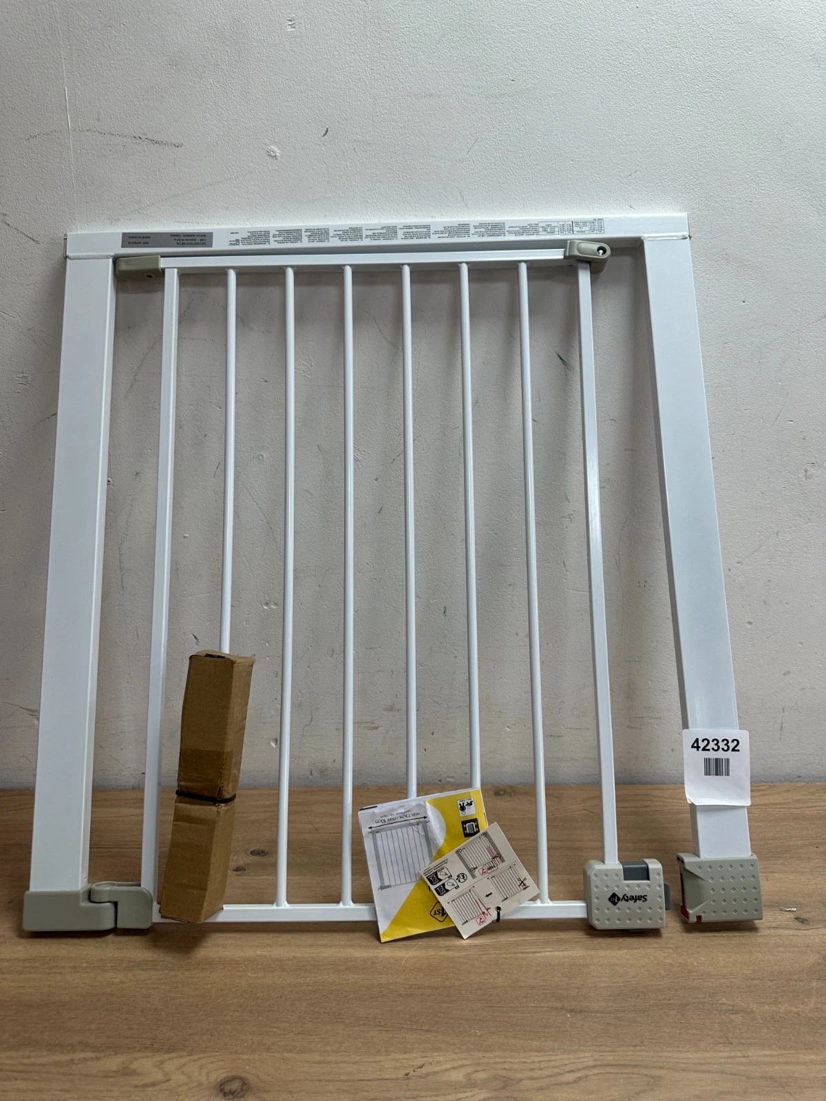Safety 1st Metal Gate - White