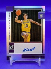 Max Christie 2022 Donruss Autograph Signature Series Holo Rookie RC #SS-MAX