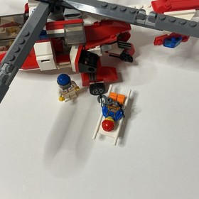 Lego City Rescue Helicopter Set 7903 Complete w/ Instructions, Vintage & Retired