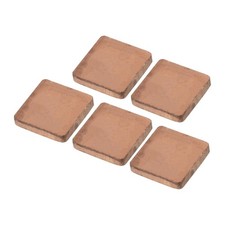 Heatsink Copper Shim, 3mm Thickness 15 x 15mm Pad with Thermal Conductive Adh...