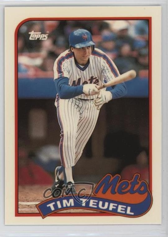 1989 Topps Collector's Edition (Tiffany) Tim Teufel #9 14tz