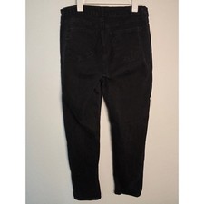 Forever 21 Premium Black Distressed High Rise Skinny Jeans Womens Size 16