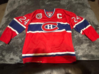 Montreal Canadiens 1993 Stanley Cup Jersey CCM Center Ice 48 OLD CCM JERSEY