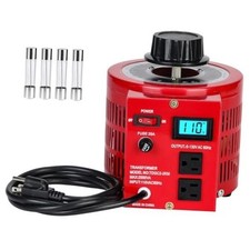 2000VA Variable AC Power Supply Voltage Transformer Voltage Regulator