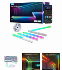 Govee RGBIC Smart LED Strip Light Kit w/ Cover, Matter, App/Voice, 60LED/m