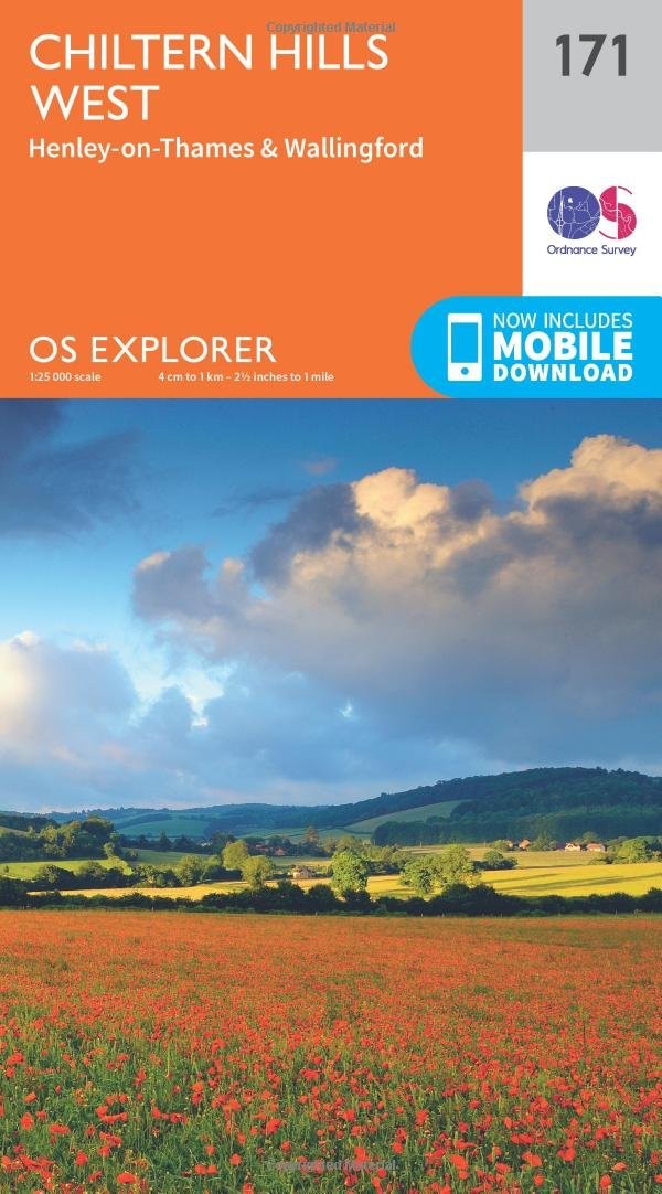 Chiltern Hills West Map | Henley-on-Thames & Wallingford |