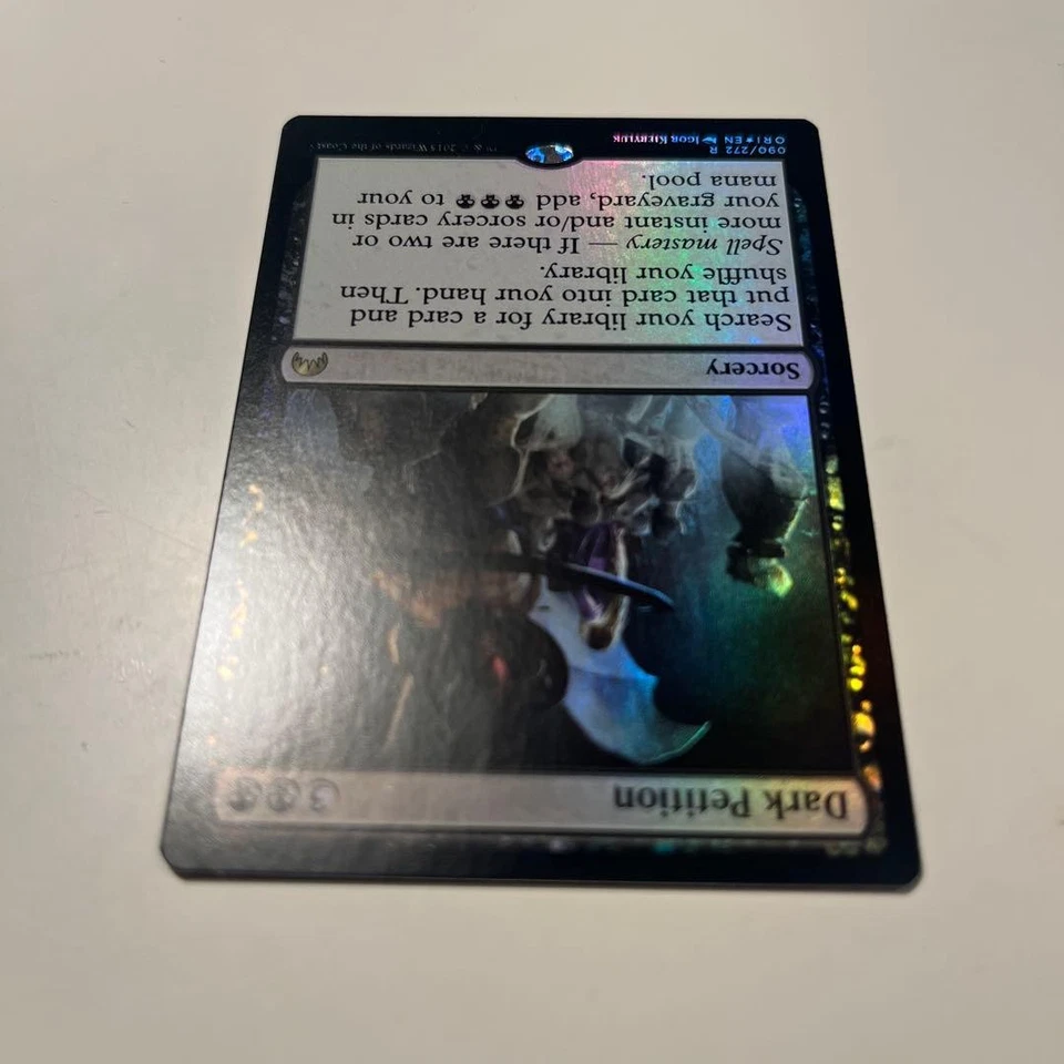 MTG Dark Petition Foil English Card Play New - Image 3 of 4